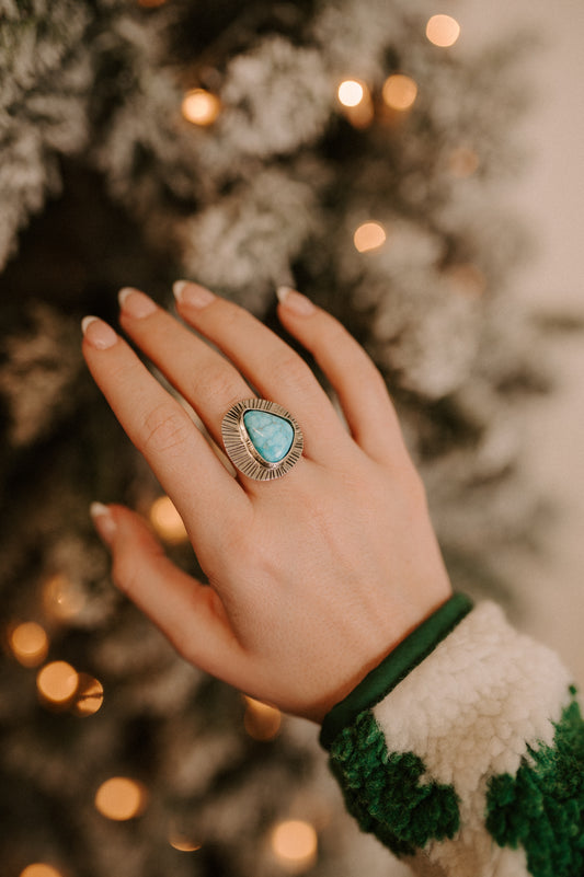 Kingman Turquoise Ring - MADE TO ORDER