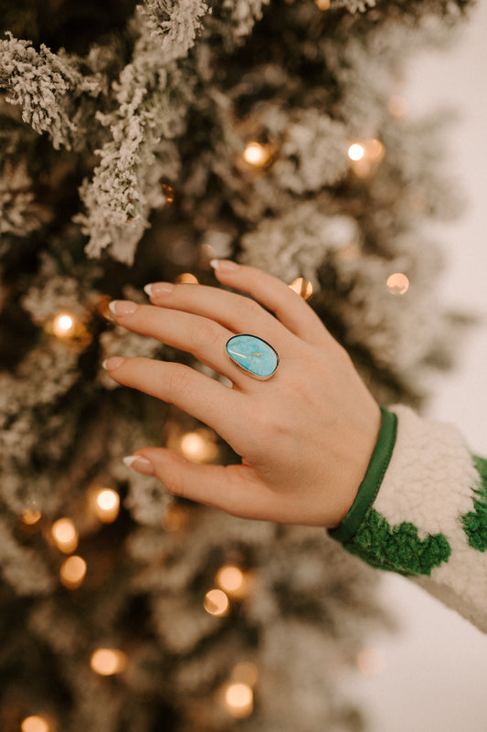 Sleeping Beauty Turquoise Ring - MADE TO ORDER