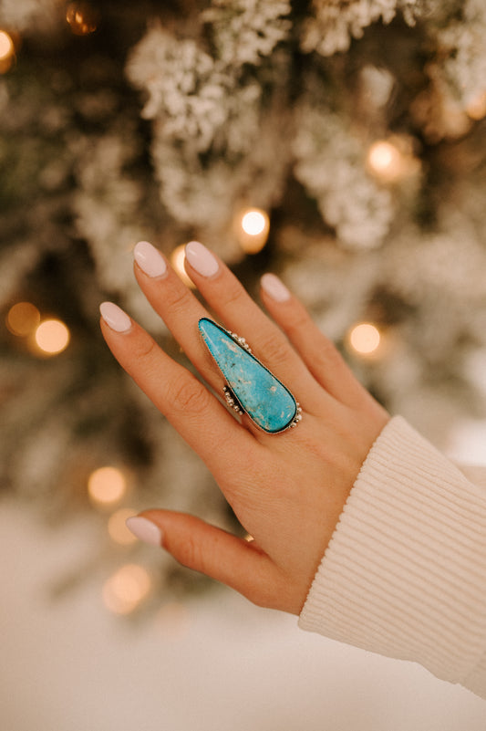 Kingman Turquoise Ring - MADE TO ORDER