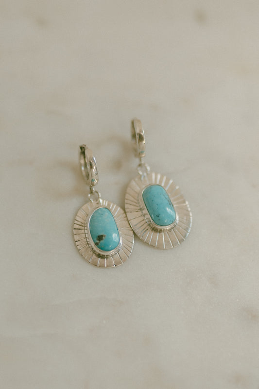 Kingman Turquoise Earrings