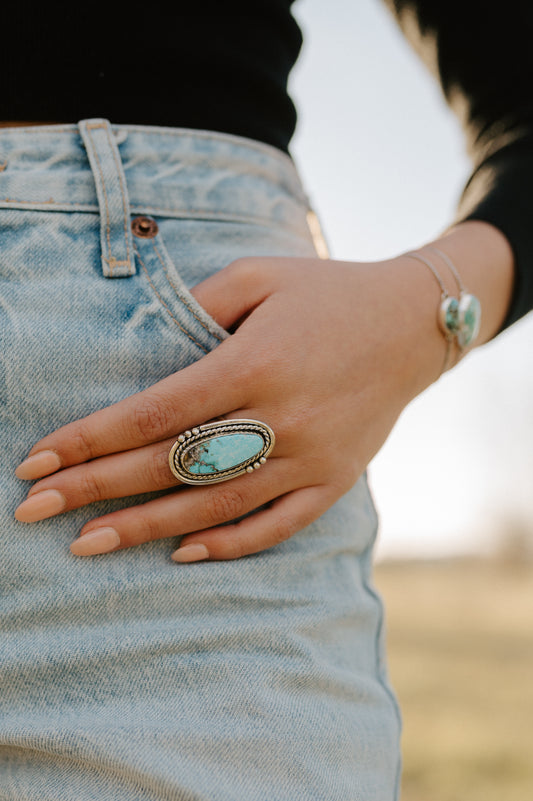 Sierra Bella Turquoise Ring - Size 8