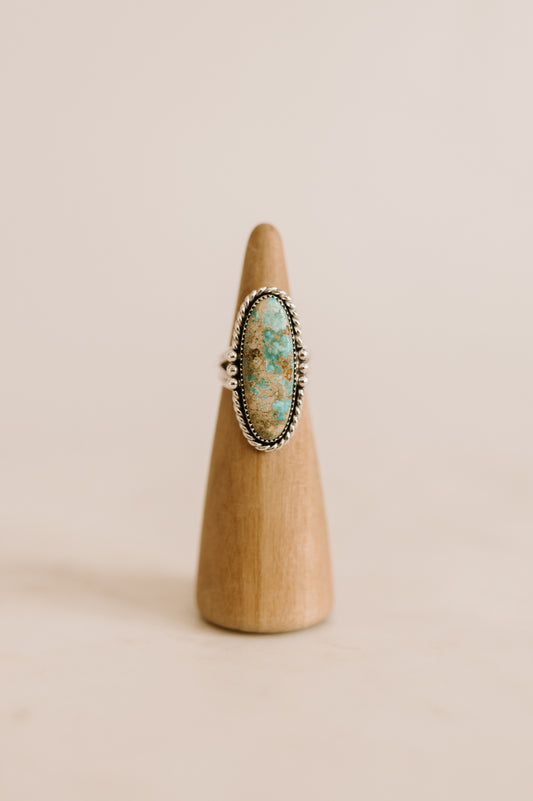 Turquoise Mountain Turquoise Ring - Size 7