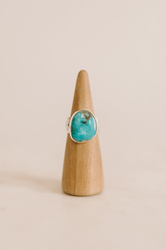 Kingman Turquoise Ring - Size 11