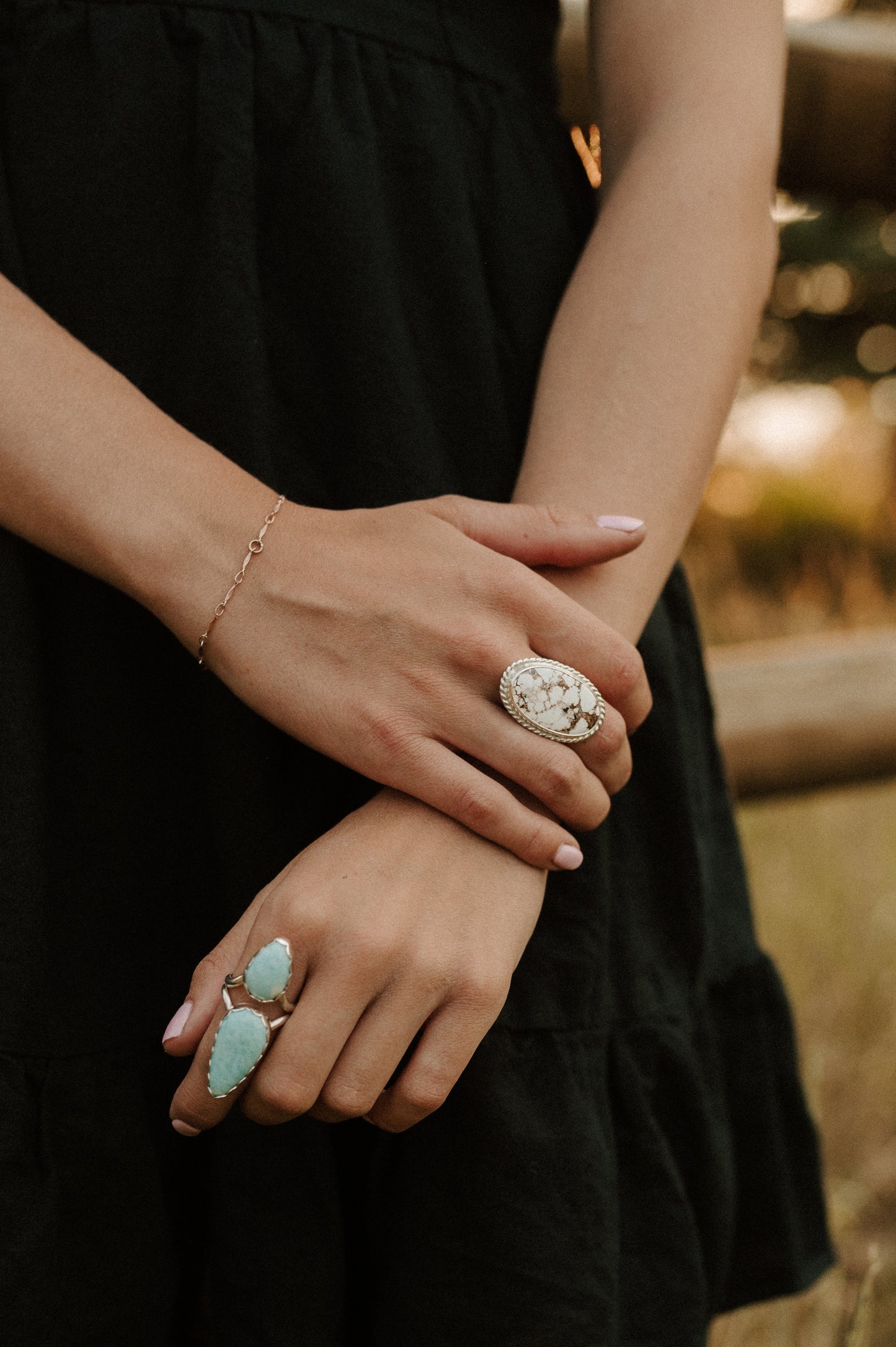 Larimar Ring - Size 8.5