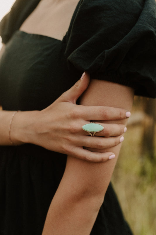 Variscite Ring - Size 8