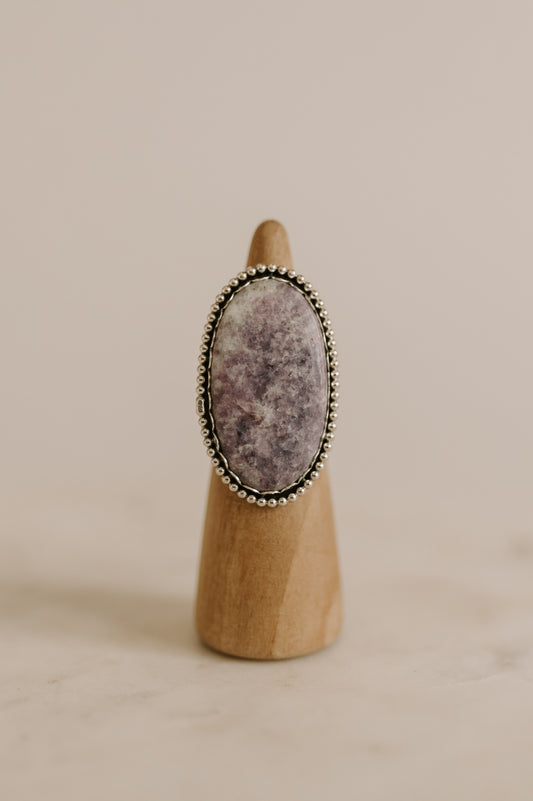 Purple Sugilite Ring - Size 9