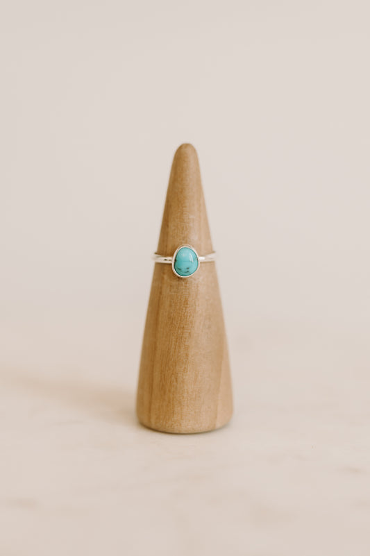 Kingman Turquoise Ring - Size 8