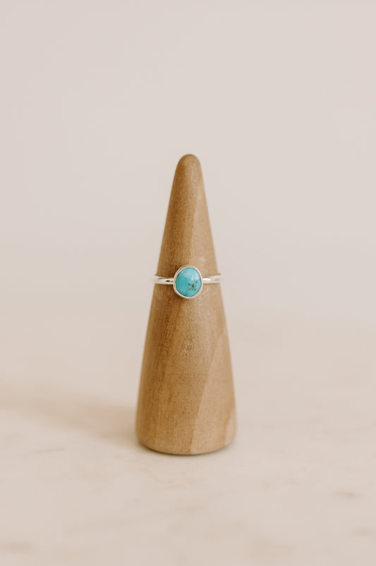 Kingman Turquoise Ring - Size 8.5