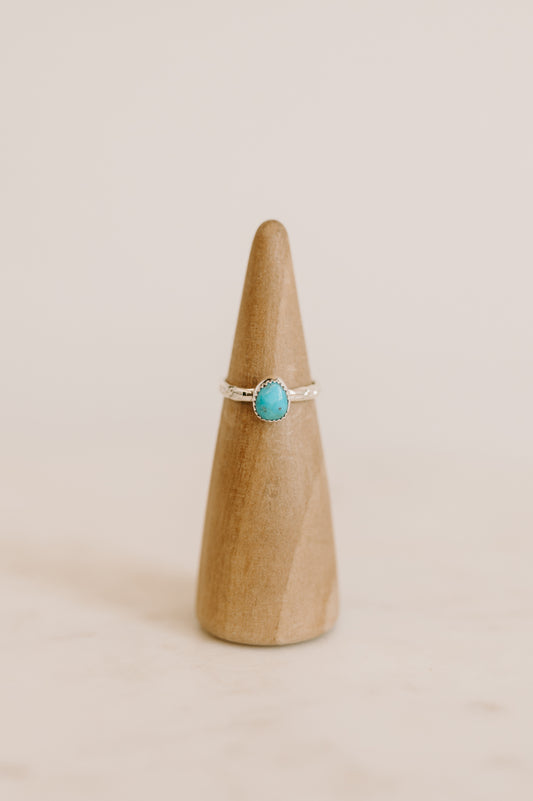 Kingman Turquoise Ring - Size 8