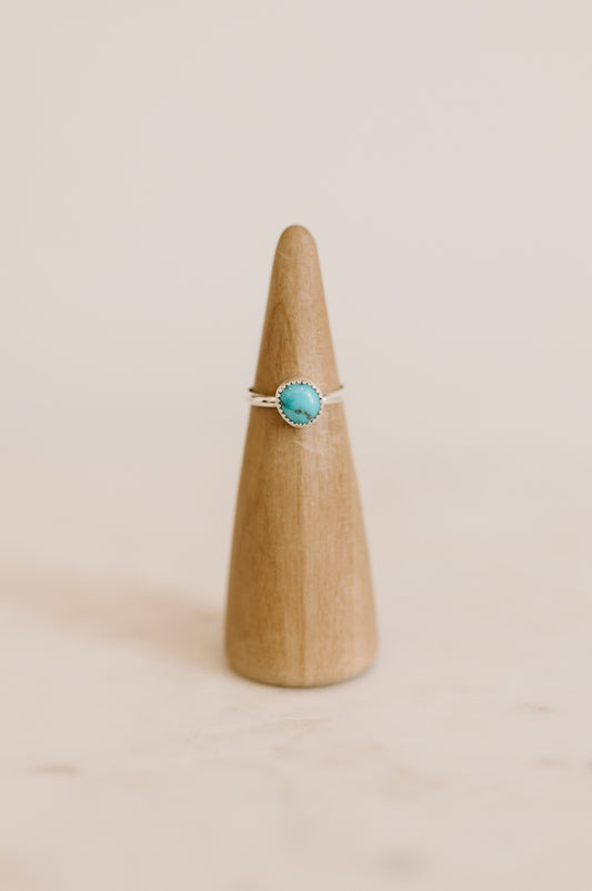 Kingman Turquoise Ring - Size 7