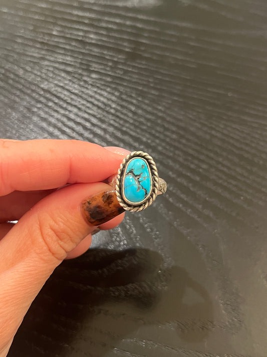 Kingman Turquoise Ring - Size 6